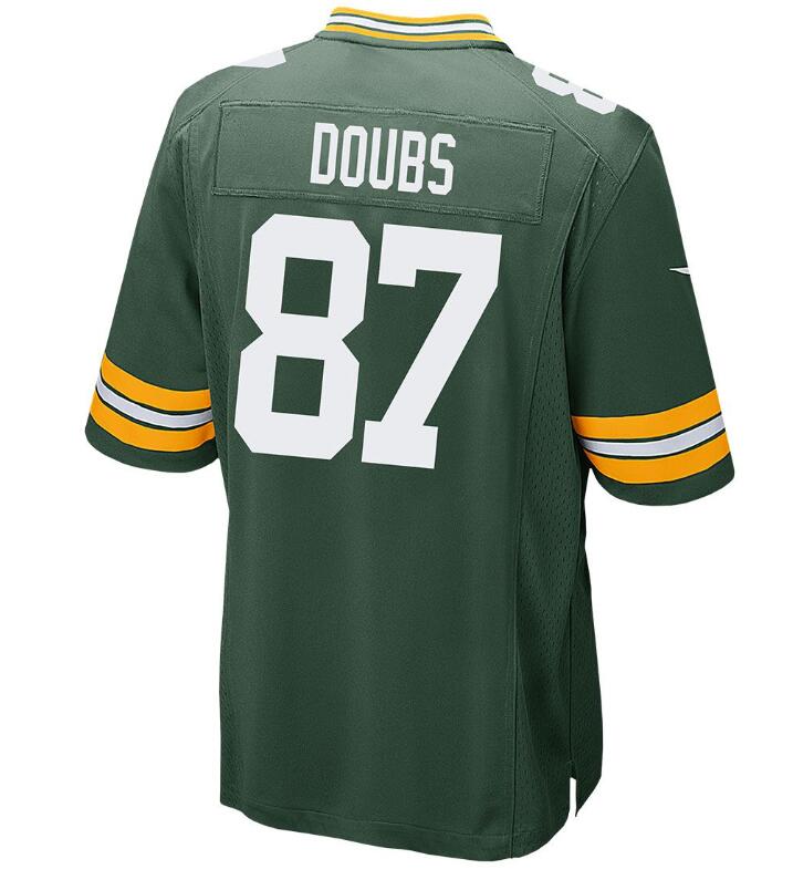 Men Green Bay Packers #87 Doubs Nike green Game Jersey